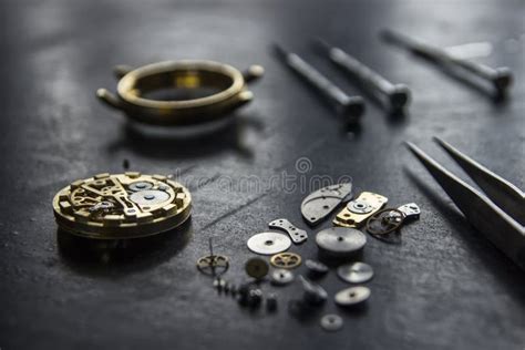 Watchmaker S Workshop Watch Repair Stock Photo Image Of Desk Person