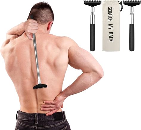 2 Pack Oversized Portable Extendable Back Scratcher