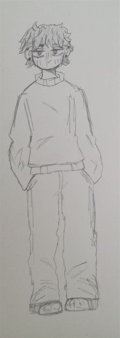 Sketching Baggy Clothes Sketch Drawing People Book Art Drawings