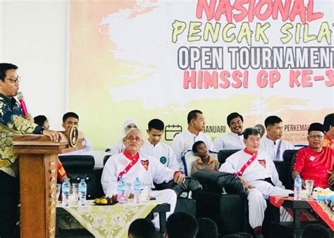 Ratusan Pendekar Dari Tiga Provinsi Ngumpul Di Tungkal Jaya Muba Rebut