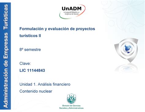 AFPT2 U1 CN 2018 2 B1 Apuntes 10 Formulación y evaluación de