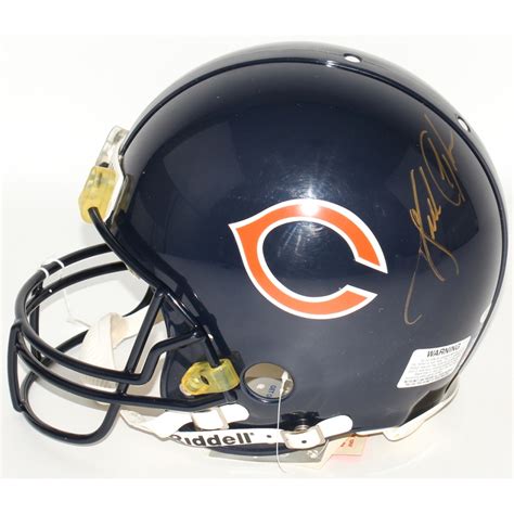 Walter Payton Signed Bears Full Size Authentic On Field Helmet JSA LOA