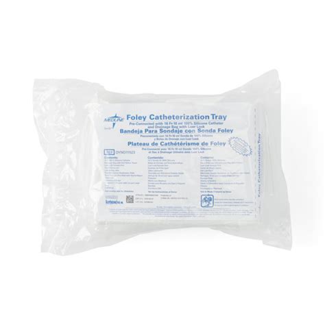 Silicone Layer Foley Catheter Tray With Drain Bag Each