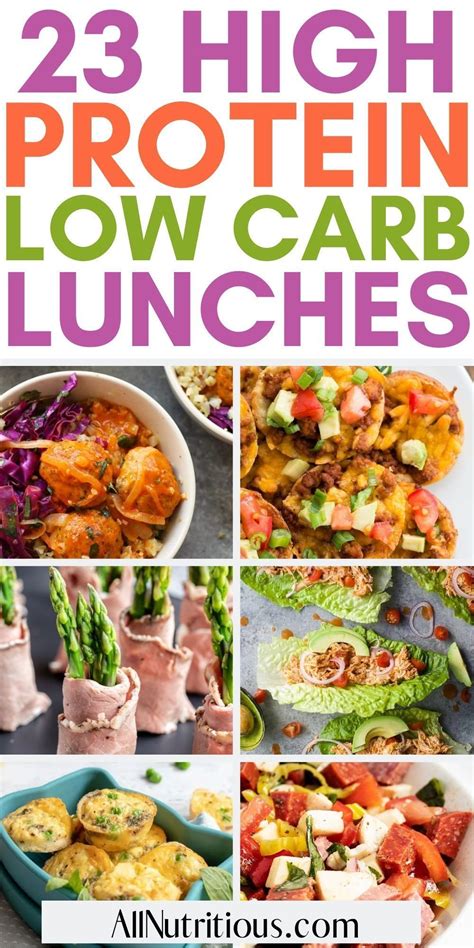 23 High Protein Low Carb Lunch Ideas High Protein Low Carb Recipes