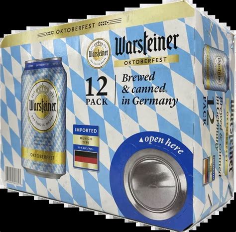 Warsteiner Oktoberfest 12oz 12pk Cn Luekens Wine Spirits