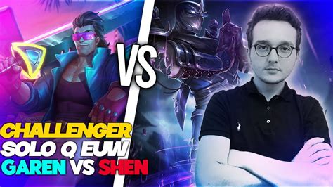 LE BUILD CRIT EST OP SUR GAREN Challenger EUW Top Garen Vs Shen