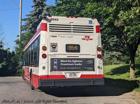 2017 TTC Nova Bus LFS No 8949 This Bus Was Seen On Route Flickr