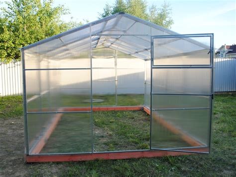Теплица Урожай Двухскатная 40x20 - купить недорого от производителя с ...
