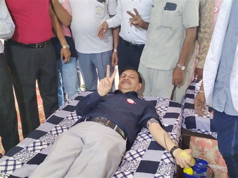 Blood Donation Campaign Was Organized In Neemuch District Top