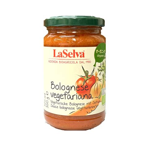 National Azabu La Selva Organic Pasta Sauce Bolognese Vegetaliana