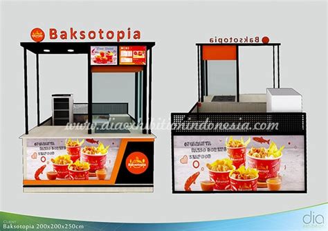 Jasa Pembuatan Booth Jualan Makanan | Jual Booth Makakan Murah