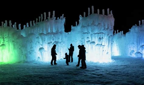 Lake George S Ice Castles Are Open