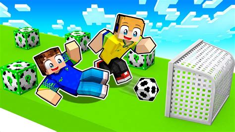 CORRIDA DE LUCKY BLOCK DA COPA DO MUNDO No Minecraft YouTube