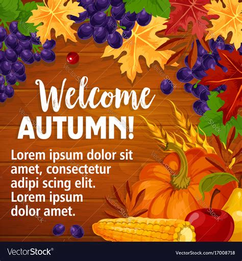 Welcome Autumn Posters