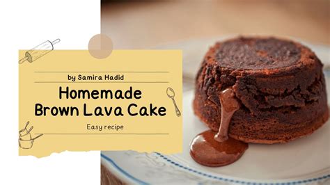 Super Easy Homemade Brown Choco Lava Cake Domino’s Style Choco Lava Cake Youtube