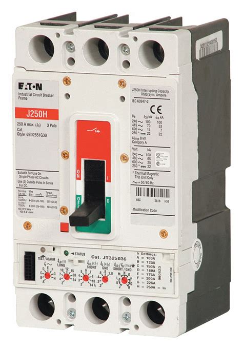 Eaton A Amps Ka At V Ac Molded Case Circuit Breaker