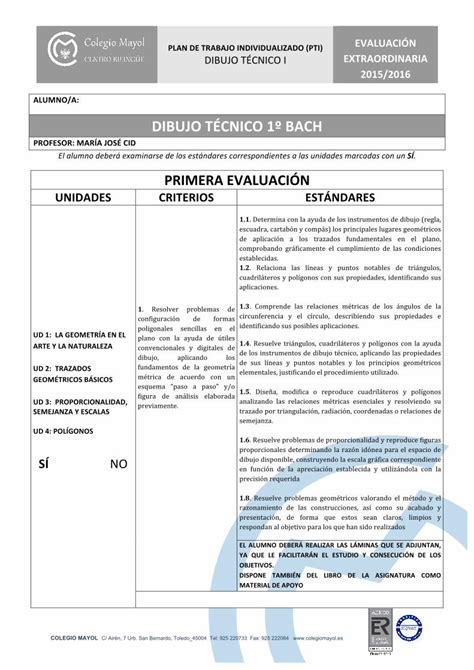 PDF DIBUJO TÉCNICO 1º BACH colegiomayol escolegiomayol es wp