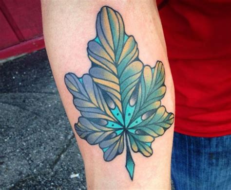 Leaves Tattoo Designs With Meanings 30 Concepts Nexttattoos