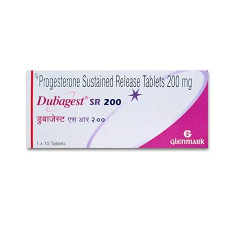 Buy Dubagest SR 200 Mg Tablet 10 Tab Online At Best Price In India