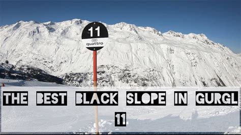 Obergurgl Gurgl Austria Tztal The Best Black Slope Feb