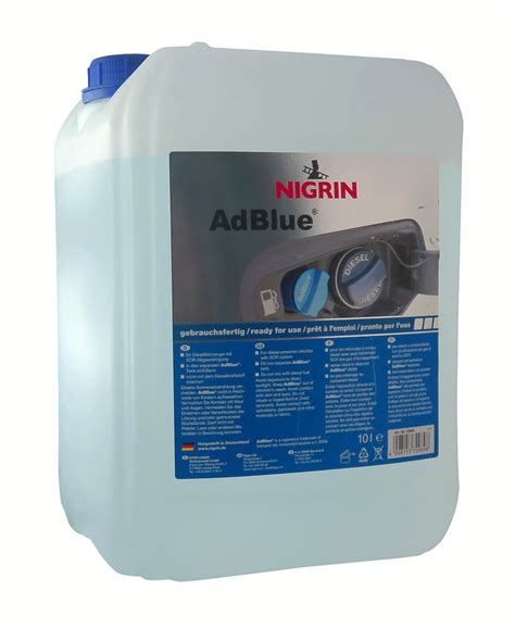 Nigrin AdBlue 10 L Additifs Acheter Chez Do It Garden Migros