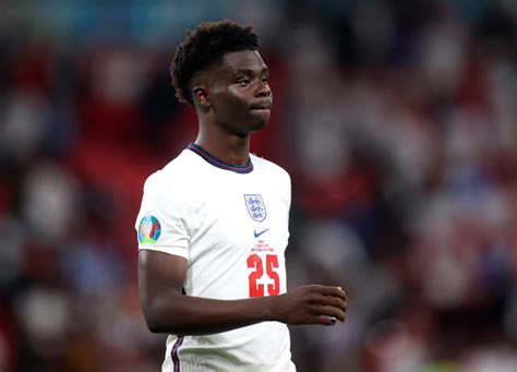 Euro 2020 Bukayo Saka Targeted With Online Racism After Euro 2020