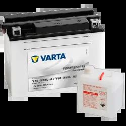 Varta Y N L A Y N L A Motorcycle Battery Varta Ah V