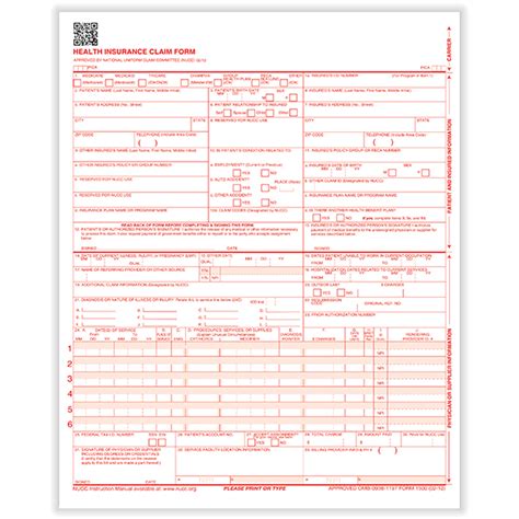 CMS-1500 Forms | Laser - 100 Pack | JustCMS1500Forms