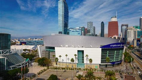 Crypto Arena In Downtown Los Angeles Former Staples Arena From