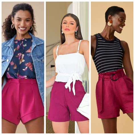 Outfits Con Short Purpura 2024 Como Combinar Muy Trendy