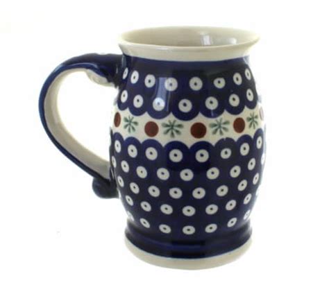 Blue Rose Polish Pottery Nature Beer Mug, 1 - Ralphs