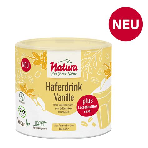 Bio Haferdrink Vanille Natura Shop