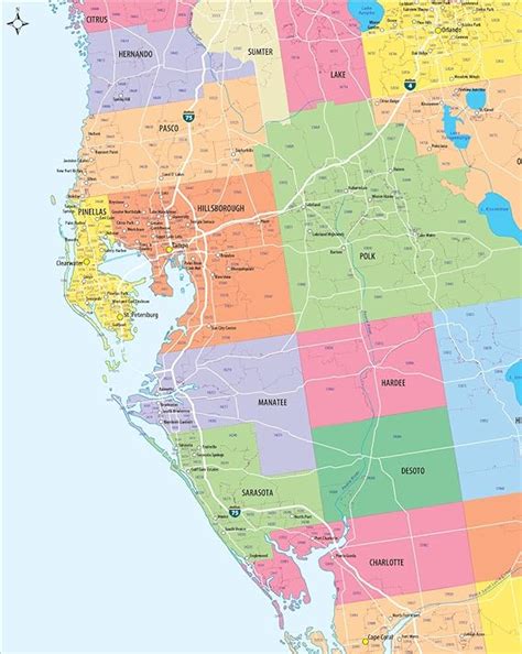 Sarasota Zip Code Map