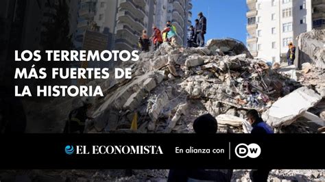 Los terremotos más fuertes de la historia YouTube