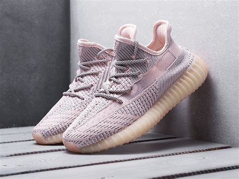 Купить Кроссовки Adidas Yeezy 350 Boost v2 цвет Розовый купить по цене ...
