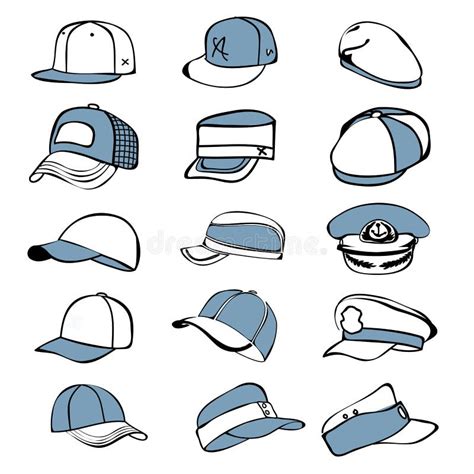 Chef Hat Vector Icon Set Stock Vector Illustration Of Icon 24569308