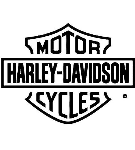 Harley Davidson Logo Drawing at GetDrawings | Free download