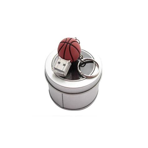 Porte Clés Clé USB Ballon de Basketball