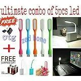 Warm Mini Portable USB LED Light Set Of 4 Amazon In Computers