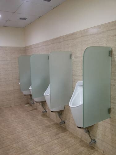 Glass Urinal Partition Straight Manufacturer Supplier Wholesaler Exporter