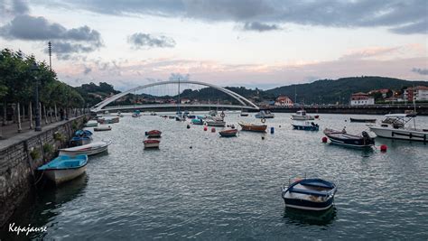 Atardecer En La Ria De Plentzia Bizkaia Basque Country Flickr