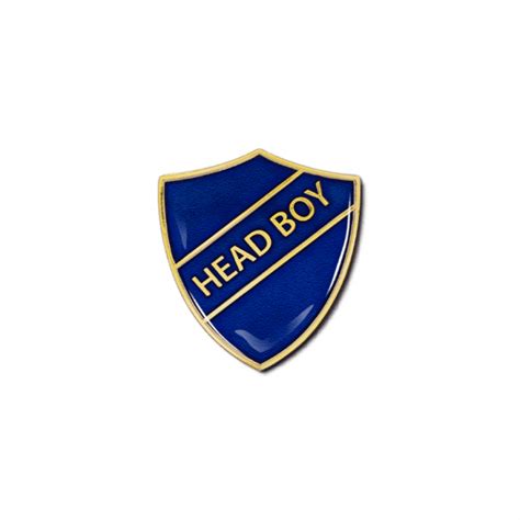 Head Boy Shield Badge