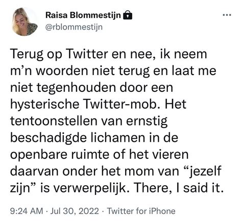 Norbert Dikkeboom On Twitter Raisa Vergooit Haar Toekomst Raisa Is