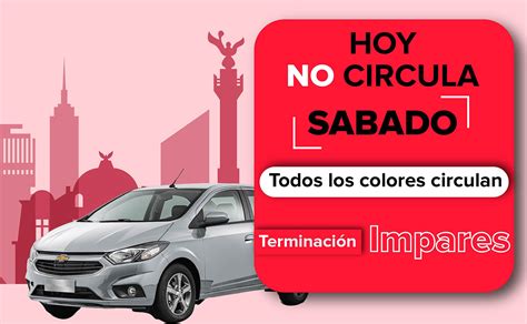 Hoy No Circula qué carros no circulan el sábado 4 de noviembre