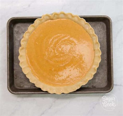 Classic Pumpkin Pie Recipe No Fail Sugar Geek Show