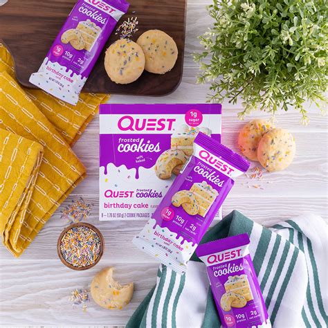 Quest Nutrition - Frosted Cookie - Birthday Cake