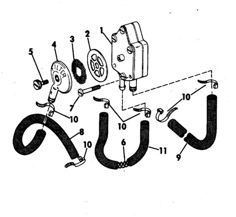 Schematic Johnson Outboard Fuel Line Diagram Fuel System