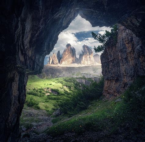 Dolomites Cave Pyrography By Max Rive Pixels