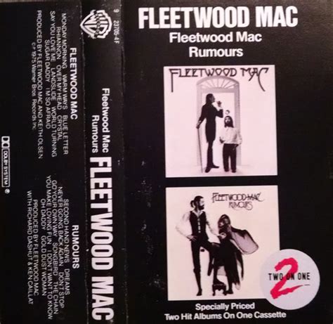 Fleetwood Mac Fleetwood Mac Rumours Cassette Discogs