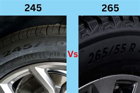 245 Vs 265 Tires 8 Must Know Differences